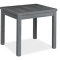 HON H80193 End Table - 20" Height x 20" Width x 24" Length - Sterling Ash - 1 Each