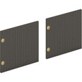 HON Mod HLPLDR66LM Door - x 66" Width - Finish: Slate Teak - 2 / Set