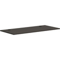 HON Mod HLPLRW6630 Work Surface - x 66" Width x 30" Depth - Finish: Slate Teak - 1 Each