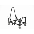HON Motivate HMSCART Chair Cart - Steel - Black - For 40 Devices - 1 Each
