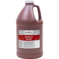 Handy Art Acrylic Paint - Burnt Sienna - 2 quart - Washable - 1 Each