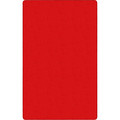 Flagship Carpets Americolors Solid Color Rug - Floor Rug - Traditional - 72" Length x 48" Width - Rectangle - Rowdy Red - Nylon, Yarn