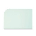 Magnetic Glass Dry Erase Board, 48 X 36, Opaque White