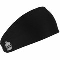 Ergodyne 6634 Cooling Headbands - One Size - Black - Knit, Fabric - 1 Each