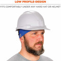 Ergodyne 6634 Cooling Headbands - One Size - Blue - Knit, Fabric - 1 Each