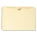 Manila File Jackets, 1-ply Straight Tab, Legal Size, Manila, 50/box