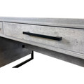 Martin Mason Concrete Laminate Unit - 31" Height x 60" Width x 24" Depth - 3 - Material: Solid Wood - Finish: Concrete - 1 Each