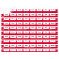 Avery&reg; 8 Tab Easy Print & Apply Clear Label Sheet Refills (11226) - Inkjet, Laser - Clear - Plastic - 3 Total Sheets - 30/Pack - 240 / Pack