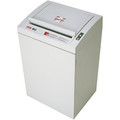 HSM Classic 411.2 - 1/32" x 3/16" + External Autom. Oiler - Continuous Shredder - Particle Cut - 10 Per Pass - for shredding Paper, Staples, Paper Clip - 0.031" x 0.188" Shred Size - P-7/F-3 - 15.75" Throat - 38.60 gal Wastebin Capacity - Light Gray