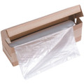 HSM 11-gallon Shredder Bags - 11 gal - 24" Height x 13" Width x 10" Depth - Clear - 100 / Carton