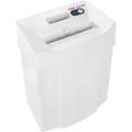 HSM Pure 120c Cross-Cut Shredder - Cross Cut - 7 Per Pass - for shredding Paper - P-3 - 5.30 gal Wastebin Capacity - White