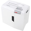 HSM shredstar X8 Cross Cut Shredder - Cross Cut - 8 Per Pass - for shredding CD, DVD, Paper - P-4 - 4.80 gal Wastebin Capacity - White