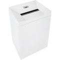 HSM TAA-compliant Cross-cut Shredder - Cross Cut - 7 Per Pass - for shredding Paper - 0.031" x 0.188" Shred Size - P-6 - 26 ft/min - 10.50" Throat - 5 Minute Run Time - 30 Minute Cool Down Time - 24.70 gal Wastebin Capacity - 670 W - White