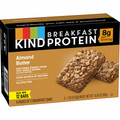 KIND Breakfast Protein Bars - Gluten-free, Dairy-free, Peanut-free, Low Sodium - Almond Butter - 1.76 oz - 6 / Box