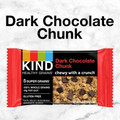 KIND Healthy Grains Bars - Trans Fat Free, Gluten-free, Low Sodium, Cholesterol-free - Dark Chocolate Chunk - 1.20 oz - 15 / Box