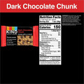 KIND Healthy Grains Bars - Trans Fat Free, Gluten-free, Low Sodium, Cholesterol-free - Dark Chocolate Chunk - 1.20 oz - 15 / Box