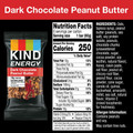 KIND Energy Bars - Trans Fat Free, Gluten-free, Individually Wrapped - Dark Chocolate Peanut Butter - 2.10 oz - 6 / Box