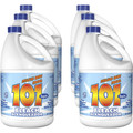 KIK 101 Regular Bleach - 128 fl oz (4 quart) - Deodorize - Clear - 6 / Carton