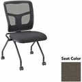 Lorell Training Room Guest Chairs - Shire Chesapeake Seat Color - Shire Fabric, Polyester Seat Material - Black Back Color - Acrylic Back Material - Powder Coated Frame Color - Metal Frame Material - Four-legged Base - 2 / Carton