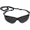 Kleenguard V30 Nemesis Safety Eyewear - Recommended for: Workplace, Home - UVA, UVB, UVC Protection - Polycarbonate - Durable, Lightweight, Wraparound Frame, Anti-fog, Flexible, Soft, Neck Cord - 12/Box - 12 / Carton