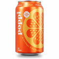 Poppi Orange-Flavored Prebiotic Soda - Ready-to-Drink - 12 fl oz (355 mL) - Orange - 12 / Carton