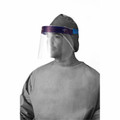 Medline Disposable Full-Length Face Shields - Fog, Splash Protection - Foam, Elastic - Disposable, Lightweight, Anti-fog, Latex-free - 24 / Box