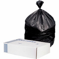 Heritage Value Line Can Liners - 45 gal Capacity - 40" Width x 44" Depth x 1.20 mil (30 Micron) Thickness - Black - Waste, Garbage - Recycled - 100 / Carton