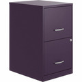 Hirsh SOHO File Cabinet - 2 x Drawer(s) for File - Purple