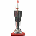 V.A.C. Upright Dirt Cup Vacuum - 870 W Motor - Bagged - Dirt Cup - 16" Cleaning Width - Carpet - 50 ft Cable Length - Black, Red