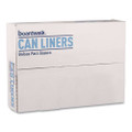 Low-density Waste Can Liners, 30 Gal, 0.6 Mil, 30" X 36", White, 200/carton