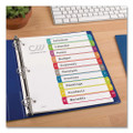 Customizable Toc Ready Index Multicolor Dividers, 1-10, Letter