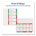 Customizable Toc Ready Index Multicolor Dividers, 1-5, Letter