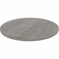 Lorell Hospitality/Conference Tabletop - x 1" Thickness x 36" Diameter - Band Edge - Weathered Charcoal Table Top - Sturdy - For Reception Area, Conference Table, Breakroom, Lobby, Meeting, Office - 1 Each