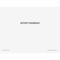 Unicor Flip Style Activity Schedule Calendar - Monthly - 2025 to 2025 - 2 Month Single Page Layout - Saddle Stitch - White - Flip Style, Task List, Ruled Daily Block, Stitched - 10 / Pack
