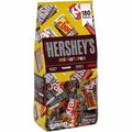 Hershey Chocolate Assortment - Chocolate, Dark Mildly Sweet Chocolate, Milk Chocolate, Chocolate Candy with Peanuts - 3.50 lb - 180 / Carton
