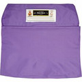 Seat Sack Classroom Pack One-Pocket - 1 Pocket(s) - 1 Compartment(s) - 19" Width x 2" Depth - Chair - Elastic, Expandable, Washable, Durable, Laminated - Purple - Poly Cotton, Laminate - 25/Pack - 1 / Carton