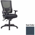 Lorell Multifunctional Mesh High-back Exec. Chair - Shire Chesapeake Seat Color - Mesh Back Material - High Back - 1 Each