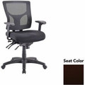 Lorell Multifunctional Mesh Mid-back Executive Chair - Canyon Nightfall Seat Color - Mesh Back Material - Mid Back - 1 Each