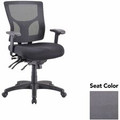 Lorell Multifunctional Mesh Mid-back Executive Chair - Canyon Carbon Seat Color - Mesh Back Material - Mid Back - 1 Each