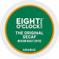 Eight O'Clock K-Cup Coffee - Compatible with Keurig K-Cup Brewer - Medium - K-Cup - Arabica, Decaf, Original - Decaffeinated - 24 / Box
