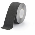 DURABLE Floor Marking Tape DURALINE GRIP 75mm - 16.40 yd Length x 2.95" Width x 27.6" Thickness - Black - Aluminum, Plastic - Abrasion Resistant, Slip Resistant - For Floor Marking, Indoor, Industrial, Outdoor, Ramp - 1 Roll