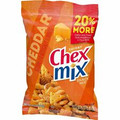 Chex Cheddar Snack Mix - Cheddar - 4.50 oz - 8 / Carton