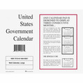 Unicor Monthly Wall Calendar - Monthly - 2026 to 2026 - Letter - 8 1/2" x 11" Sheet Size - Wall Mount - White - Project Planner, Perforated, Removable, Punched, Three Month Calendar, Printed, Holiday Listing, Foldable - 10 / Pack