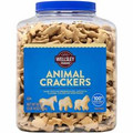Green Rabbit Wellsley Farms Animal Crackers - Preservative-free, No Artificial Flavor, No Artificial Sweeteners, No Artificial Color, Resealable Tub, Dairy-free - Crunchy, Natural - 3.87 lb Tub - 1 / Carton