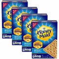 Green Rabbit Honey Maid Graham Crackers - Cholesterol-free, No High Fructose Corn Syrup - Honey - 4 / Carton