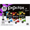 Green Rabbit Popchips Variety Pack - No Artificial Flavor, Cholesterol-free, Preservative-free, Trans Fat Free, Gluten-free, No Artificial Color - Barbeque, Sour Cream & Onion, Sea Salt - 0.80 oz - 30 / Carton