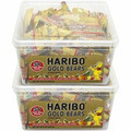 Green Rabbit Haribo Gold Gummi Bears - Fruity - 0.40 oz - 54 /Bag - 2 / Carton
