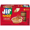 Jif Peanut Butter - Creamy - 1.10 oz - 8 / Pack