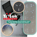 Cleartex TrYlok Chair Mats - Carpeted Floor, Chair, Indoor, Low Pile - 53" Length x 45" Width - Lipped - Clear - 1 / Each
