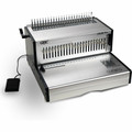 GBC CombBind CB30E Pro Punch/Bind Machine - CombBind - 500 Sheet(s) Bind - 30 Punch - 12.5" Height x 18.7" Width x 20.1" Depth - Gray